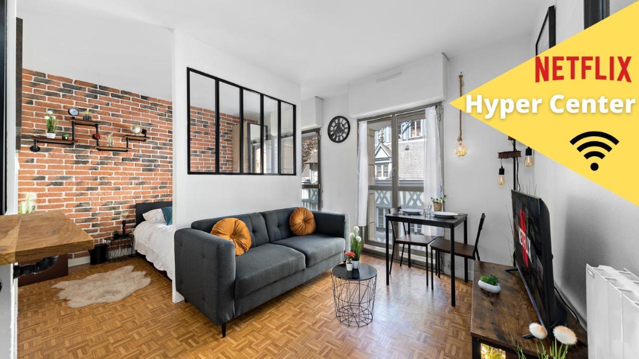 Vicomte/Cosy-Hypercentreville-Rouen/Netflix-Wifi/ Экстерьер фото